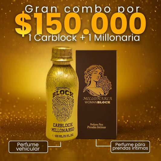 COMBO x1 Millonaria y Carblock